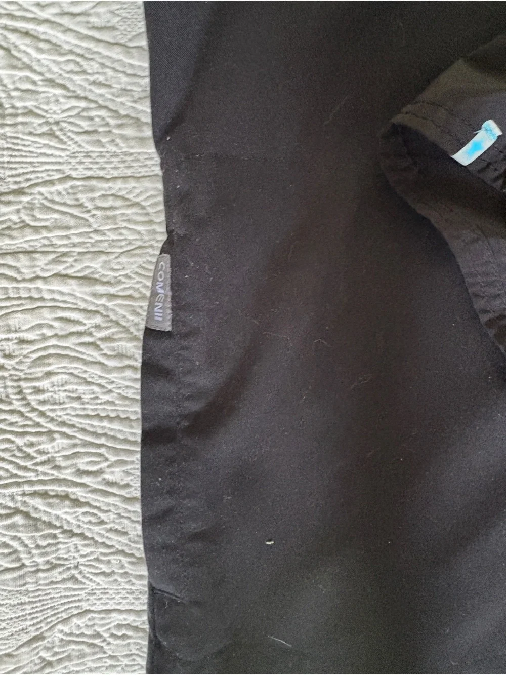 Set of 2 - Black Medical Scrub Tops by Conmeneii - size 2XL - Picture 5 of 8